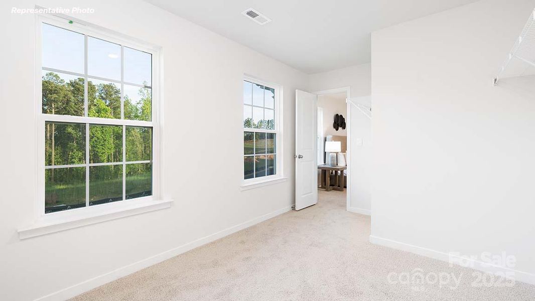 Spacious, unfurnished interior of a new home in Cline Village, Conover (Image 13). Spacious, unfurnished interior of a new home in Cline Village, Conover (Image 13).