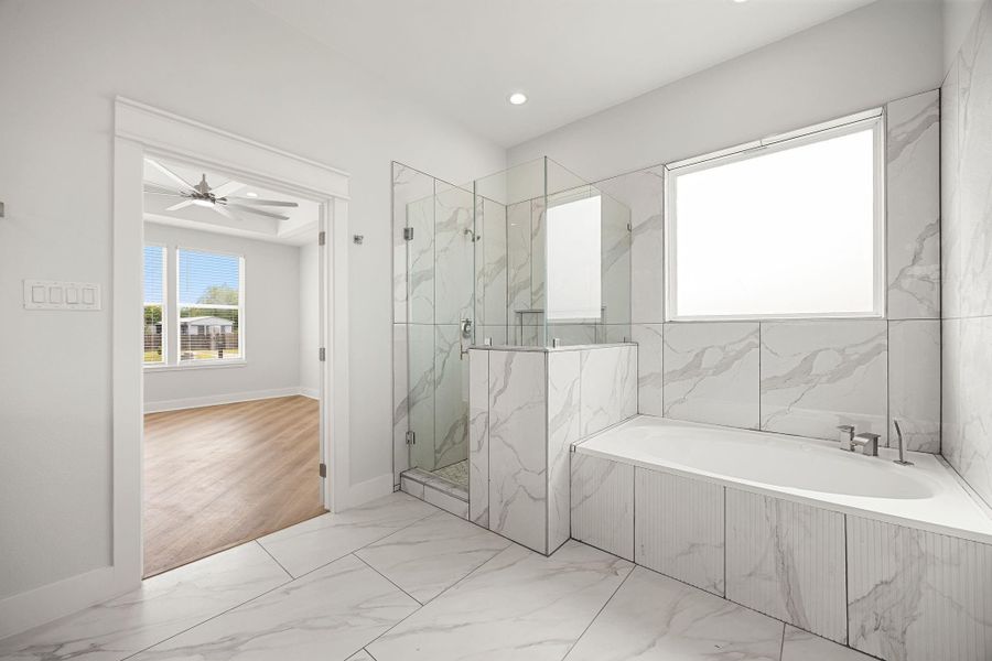 Furnished interior view inside a new home in , Cleveland (Image 7).