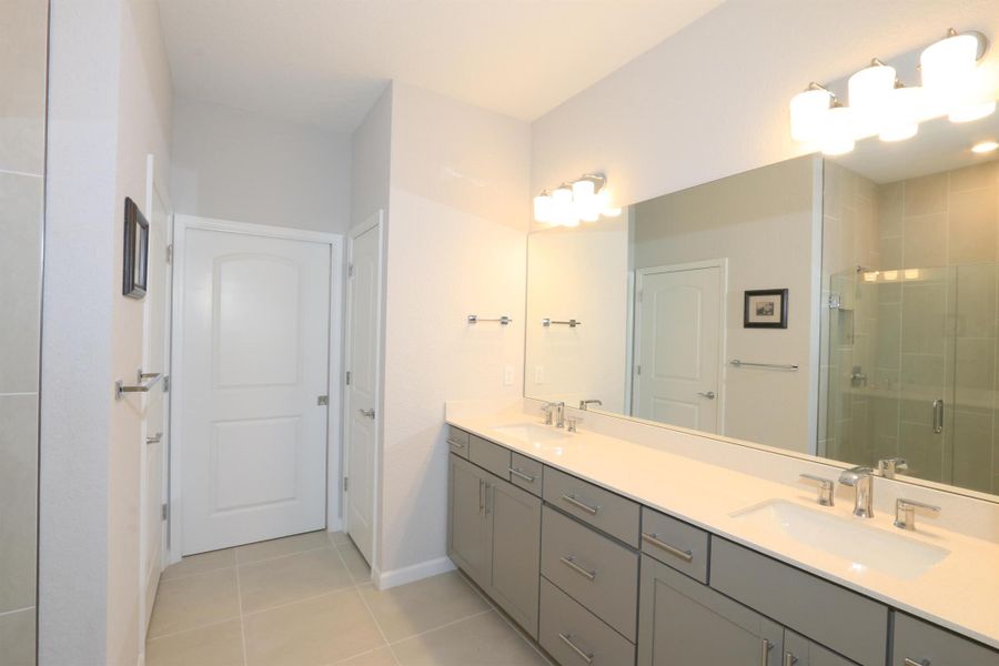 Furnished interior view inside a new home in Del Webb Tradition, Port St. Lucie (Image 11).