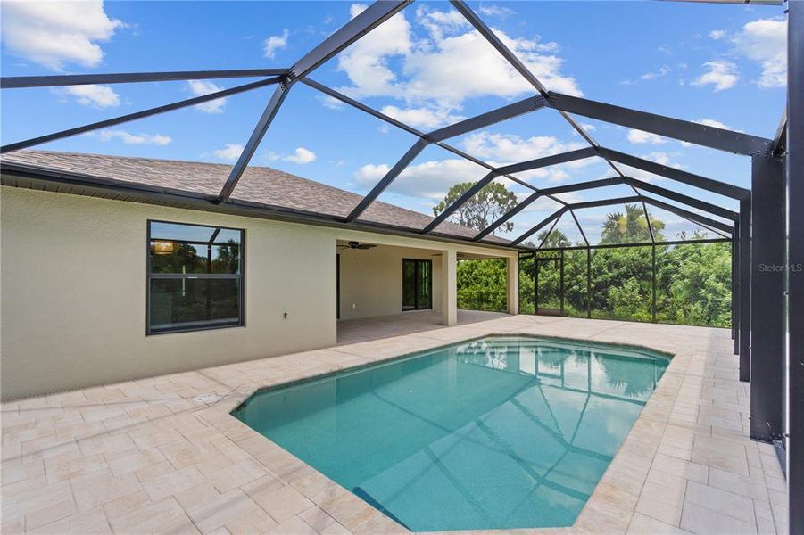 Exterior details and patio area of a home in , Rotonda West (Image 22).