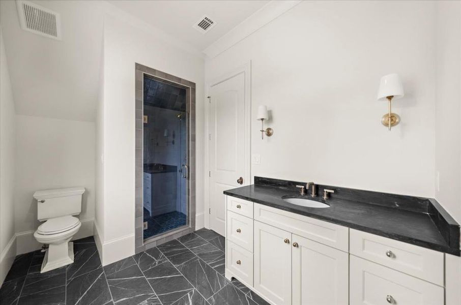 Furnished interior view inside a new home in , Canton (Image 51).