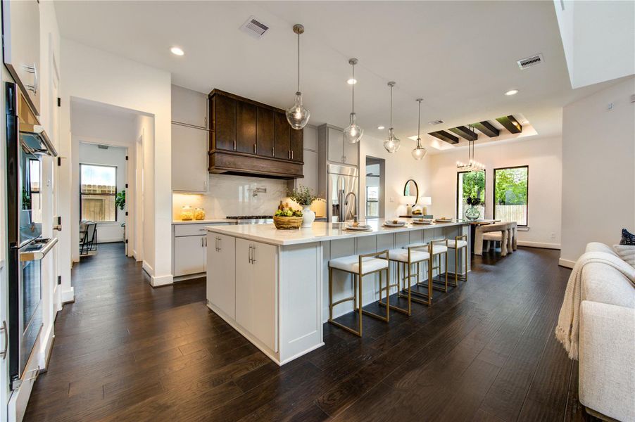 Furnished interior view inside a new home in Westview Terrace, Houston (Image 29). Furnished interior view inside a new home in Westview Terrace, Houston (Image 29).