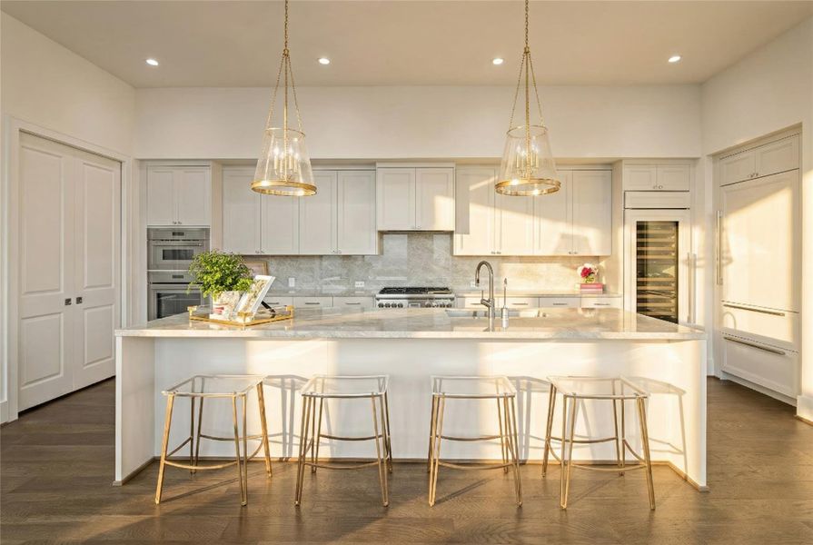 Furnished interior view inside a new home in , Houston (Image 7).