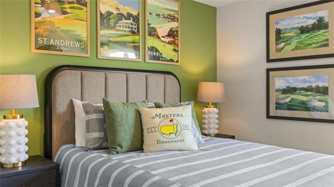 Furnished interior view inside a new home in Jackson Landing, Jefferson (Image 63). Furnished interior view inside a new home in Jackson Landing, Jefferson (Image 63).