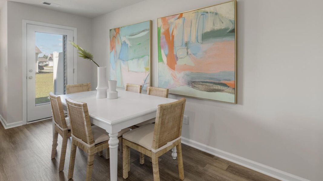 Furnished interior view inside a new home in The Willows at Blake Farm, Wilmington (Image 9).