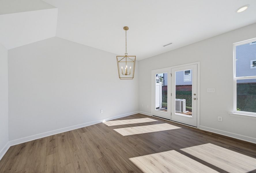 Spacious, unfurnished interior of a new home in Sweetbrier, Durham (Image 15).