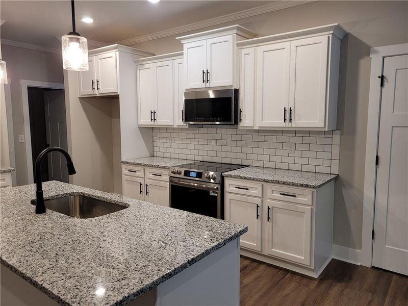 Furnished interior view inside a new home in , Dallas (Image 6). Furnished interior view inside a new home in , Dallas (Image 6).