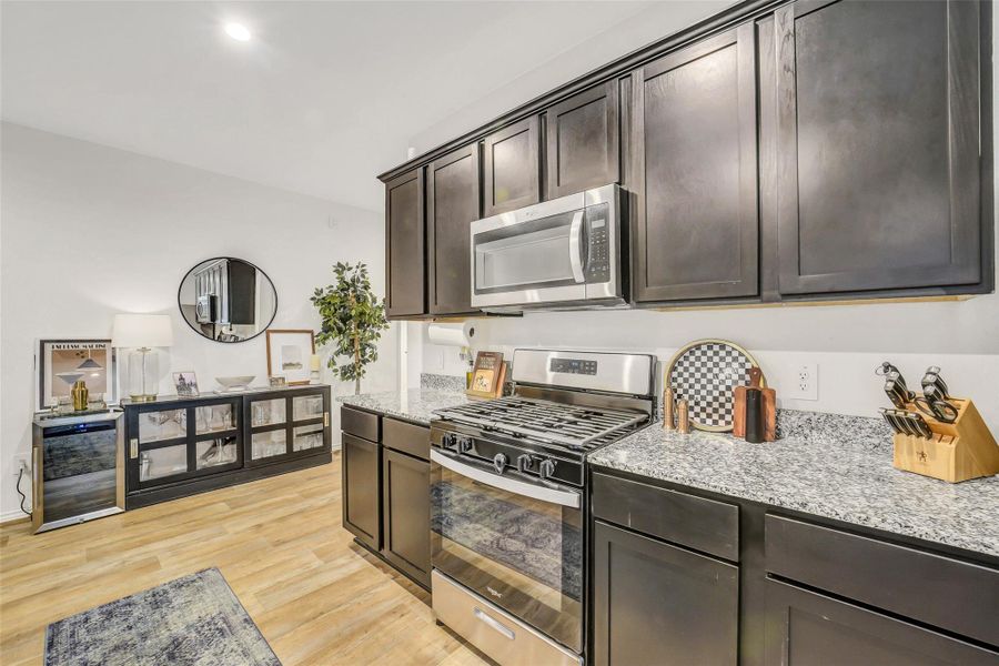 Furnished interior view inside a new home in , Richmond (Image 5).