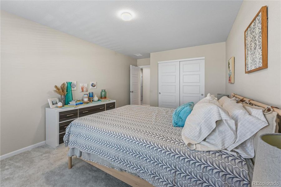 Furnished interior view inside a new home in Settler's Crossing, Commerce City (Image 30).