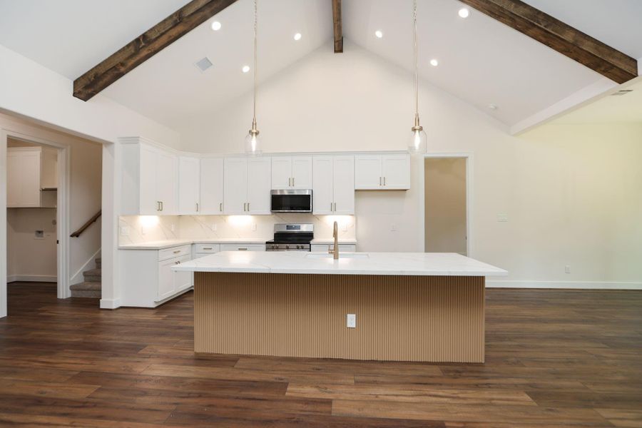 Furnished interior view inside a new home in , Magnolia (Image 7).