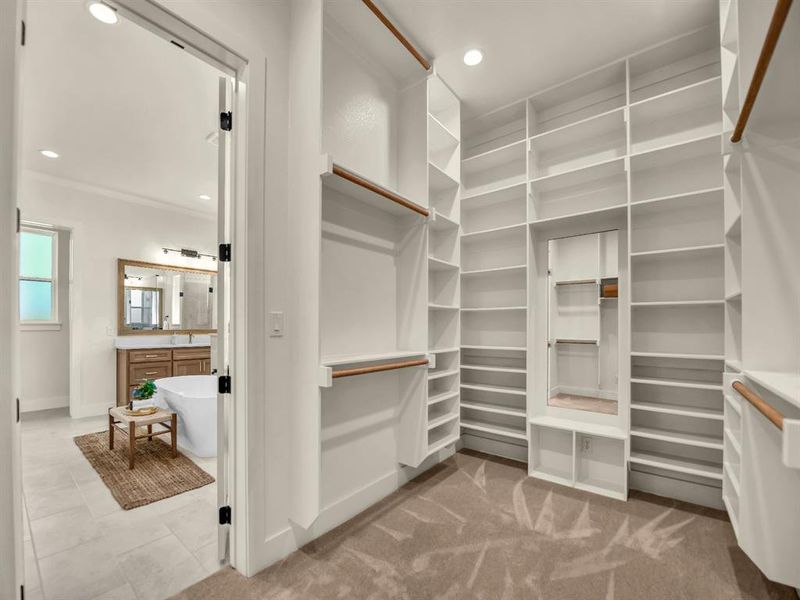 Furnished interior view inside a new home in , Decatur (Image 15).
