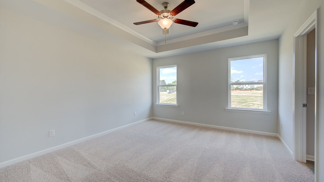 Spacious, unfurnished interior of a new home in Langley Overlook, Loganville (Image 23).