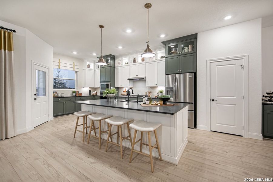 Furnished interior view inside a new home in The Crossvine 55’, Schertz (Image 5). Furnished interior view inside a new home in The Crossvine 55’, Schertz (Image 5).