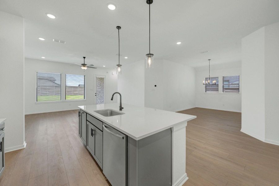 Furnished interior view inside a new home in Austin Point - Terrace Collection, Richmond (Image 13). Furnished interior view inside a new home in Austin Point - Terrace Collection, Richmond (Image 13).