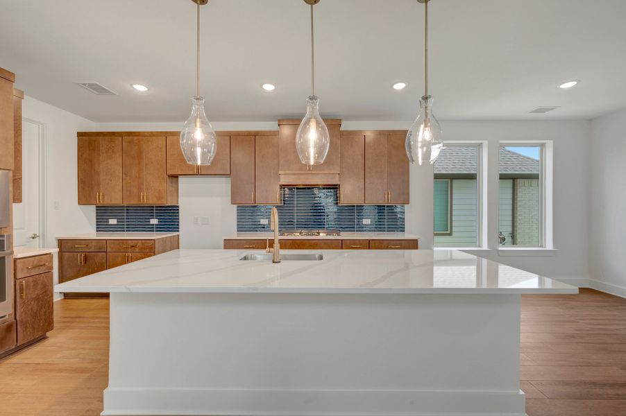 Furnished interior view inside a new home in Painted Tree, McKinney (Image 8).