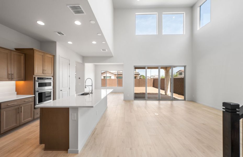 Furnished interior view inside a new home in Legado West, Queen Creek (Image 13).
