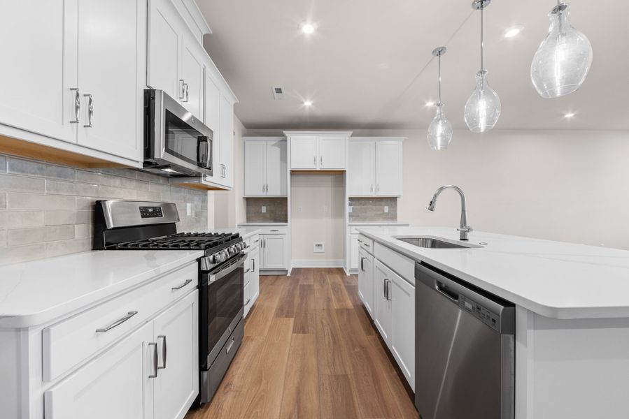 Furnished interior view inside a new home in Seven Oaks, Belmont (Image 9).