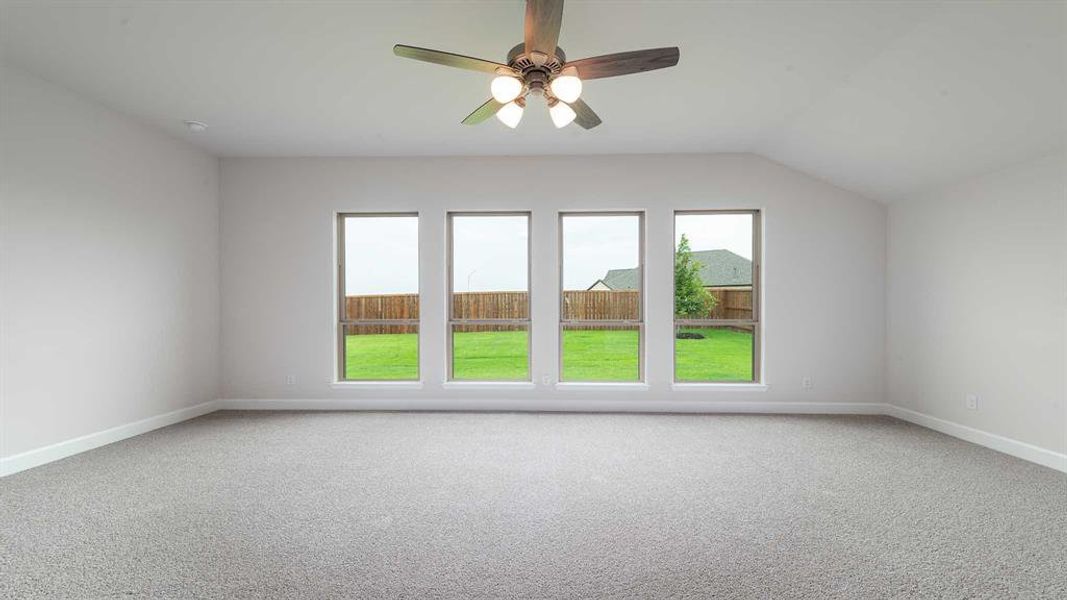 Spacious, unfurnished interior of a new home in Talon Hills 60'/70', Fort Worth (Image 16). Spacious, unfurnished interior of a new home in Talon Hills 60'/70', Fort Worth (Image 16).