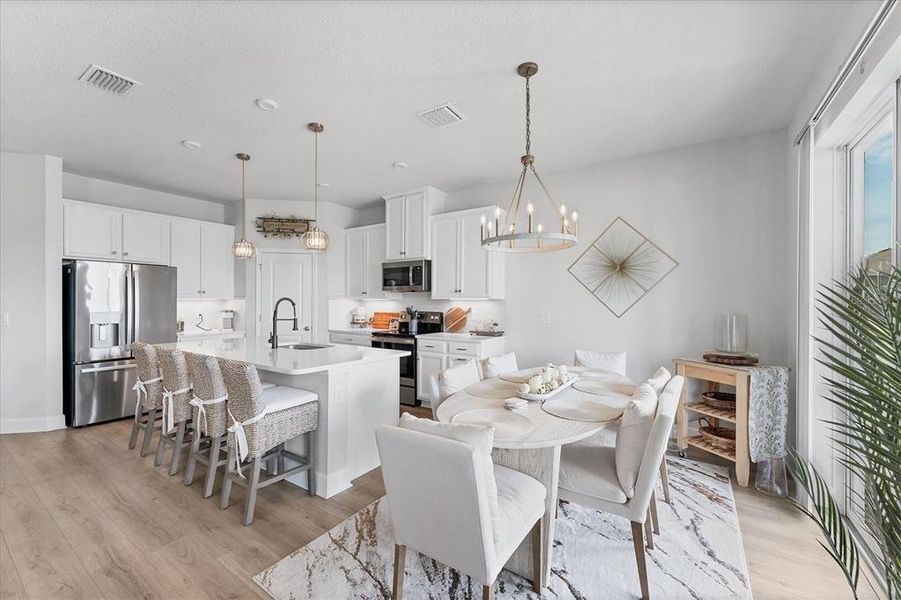Furnished interior view inside a new home in , Parrish (Image 27).