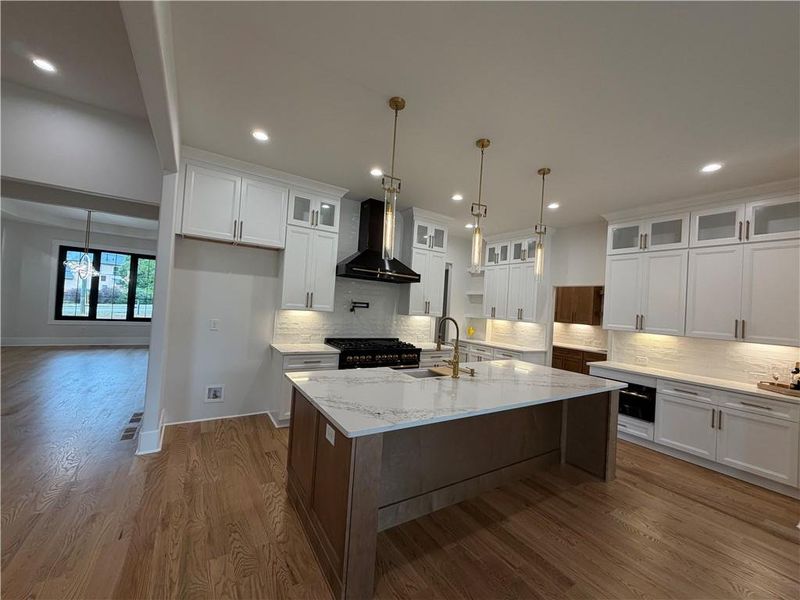 Furnished interior view inside a new home in , Marietta (Image 10).