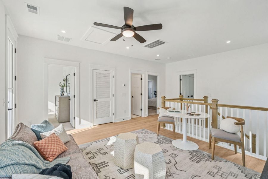 Furnished interior view inside a new home in Waterloo Estates, Johns Island (Image 51).