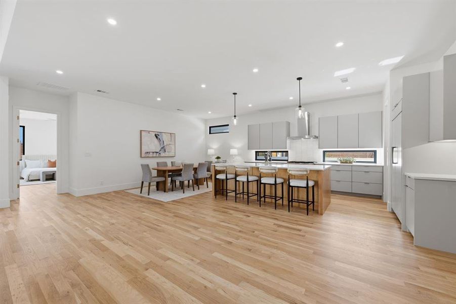 Furnished interior view inside a new home in , Dallas (Image 25).