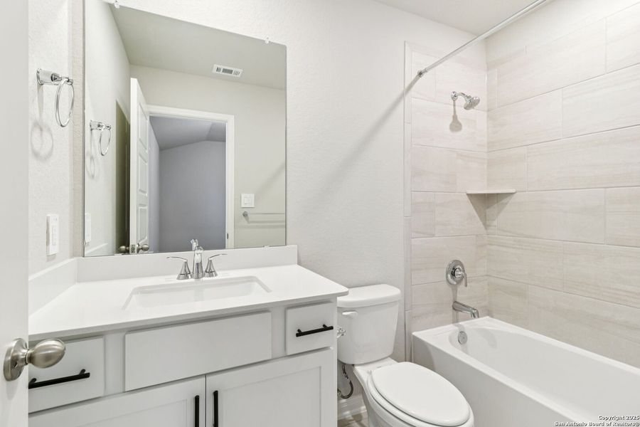 Furnished interior view inside a new home in Arcadia Ridge - Classic Series, San Antonio (Image 9).