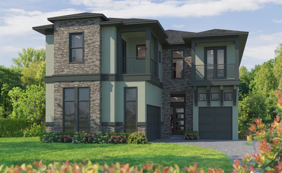 Representative exterior photo of a completed home built from the Cotta by ICI Homes in Oasis at Hammock Dunes, Palm Coast, FL (Image 3). Representative exterior photo of a completed home built from the Cotta by ICI Homes in Oasis at Hammock Dunes, Palm Coast, FL (Image 3).