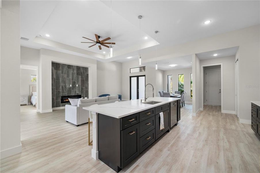 Furnished interior view inside a new home in , Punta Gorda (Image 18).