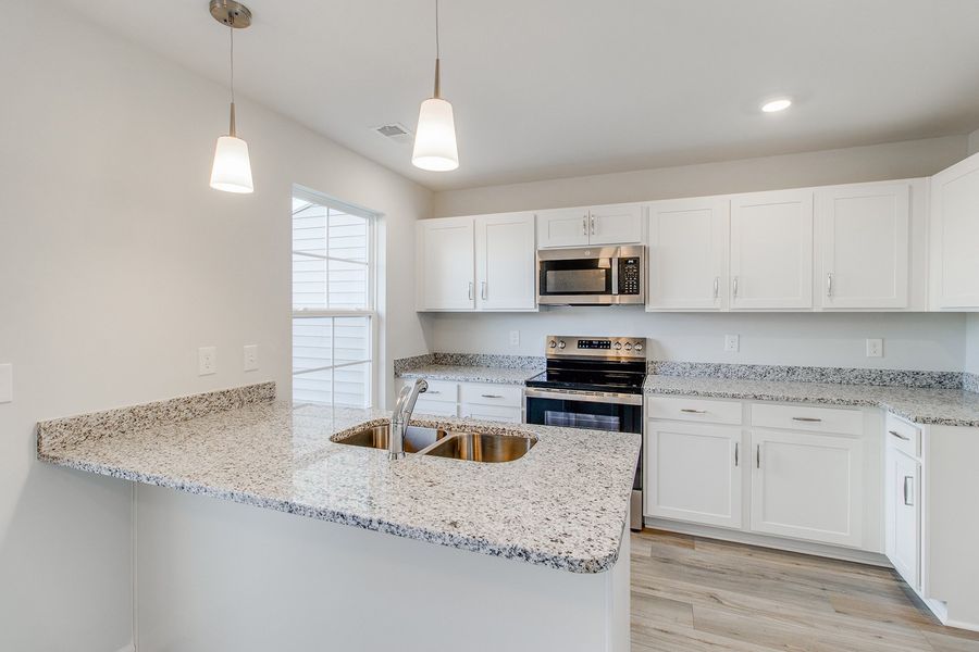Furnished interior view inside a new home in Astoria, Columbia (Image 7).