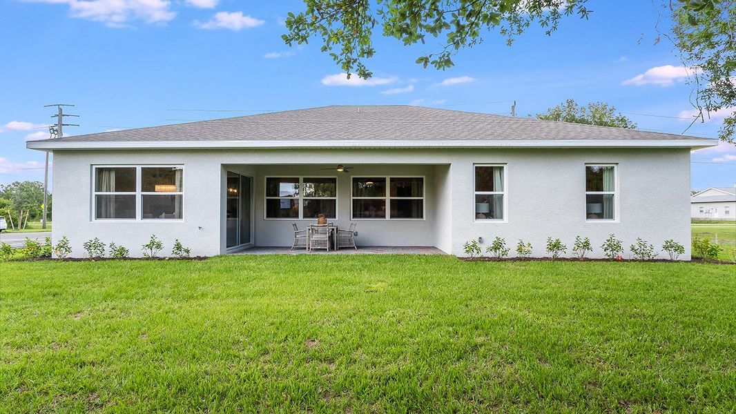 Representative exterior details of a home built from the Kellen by D.R. Horton in Deep Creek Tradition Series, Punta Gorda (Image 4).