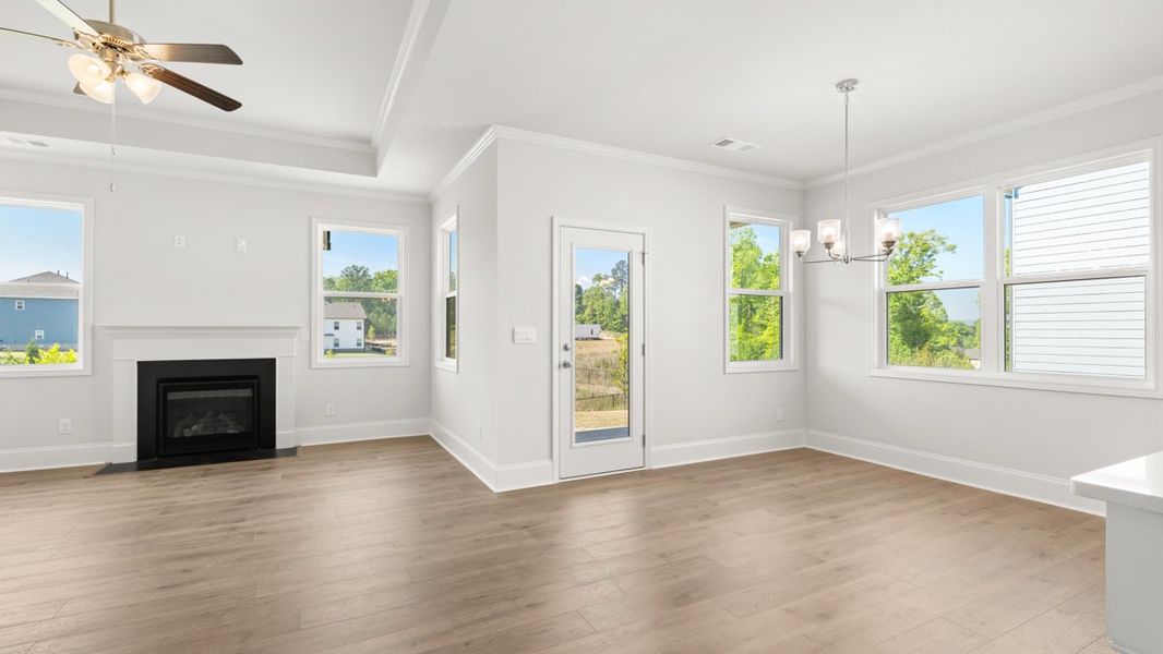 Spacious, unfurnished interior of a new home in Butner Estates, South Fulton (Image 19). Spacious, unfurnished interior of a new home in Butner Estates, South Fulton (Image 19).