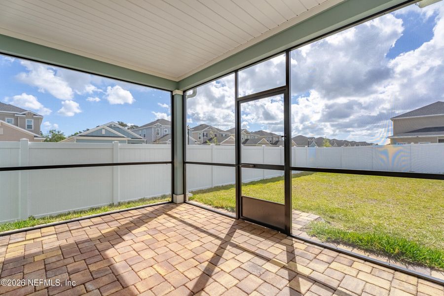 Exterior details and patio area of a home in , Jacksonville (Image 4). Exterior details and patio area of a home in , Jacksonville (Image 4).