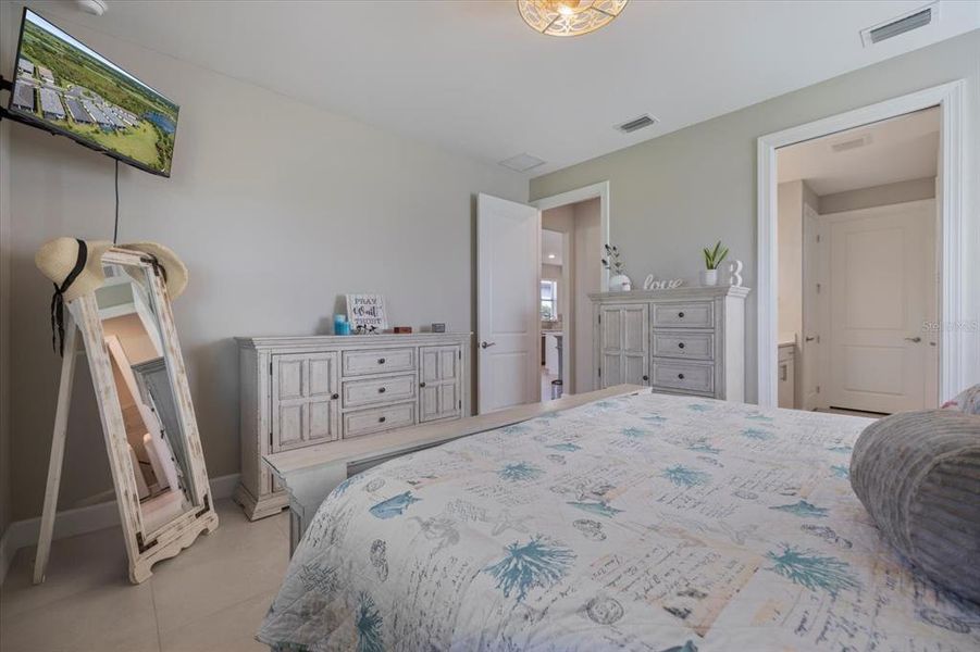 Furnished interior view inside a new home in , Nokomis (Image 35).