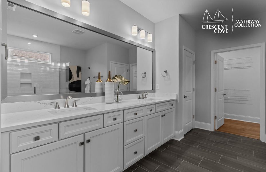 Representative furnished interior of a home built from the Stardom - Waterway Collection by Pulte Homes in Crescent Cove, Myrtle Beach (Image 11).