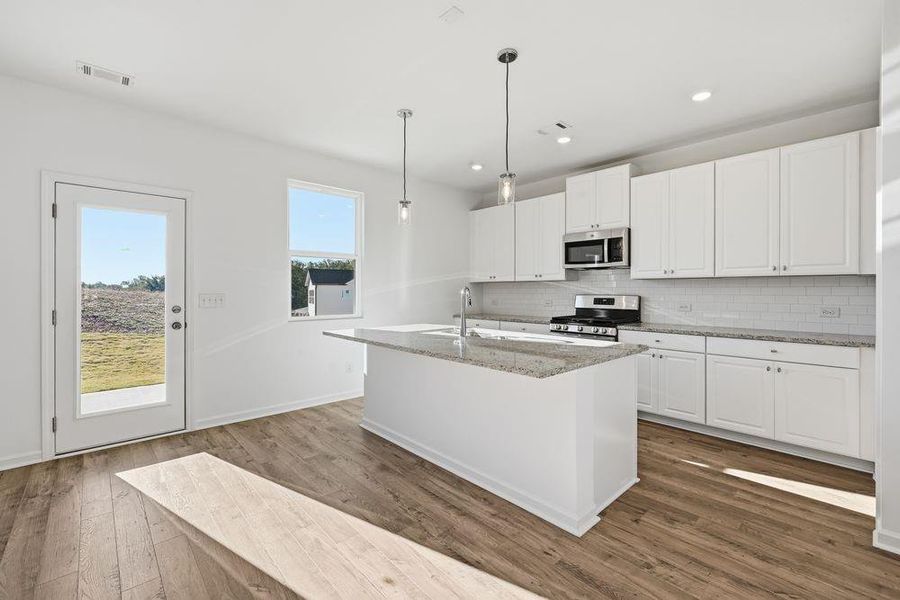 Furnished interior view inside a new home in Falls Creek, Flowery Branch (Image 13).