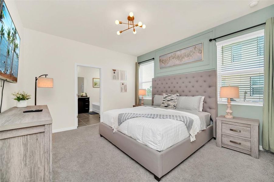 Furnished interior view inside a new home in , Davenport (Image 16). Furnished interior view inside a new home in , Davenport (Image 16).