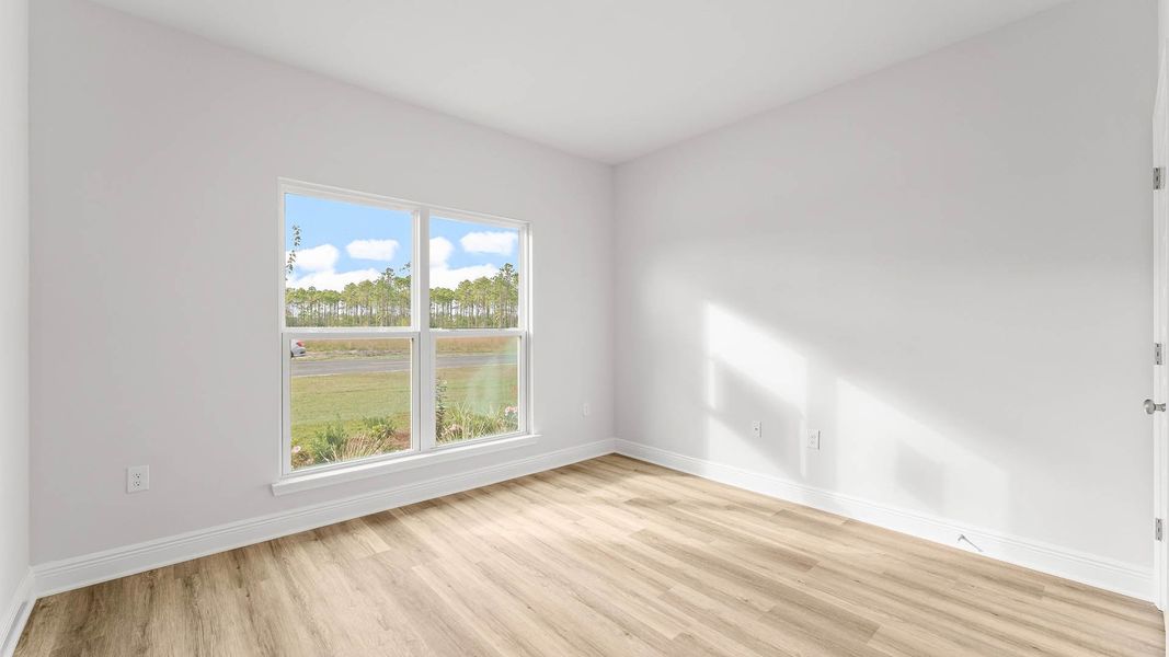 Spacious, unfurnished interior of a new home in Pine Creek and Heron Walk, Port Saint Joe (Image 14). Spacious, unfurnished interior of a new home in Pine Creek and Heron Walk, Port Saint Joe (Image 14).