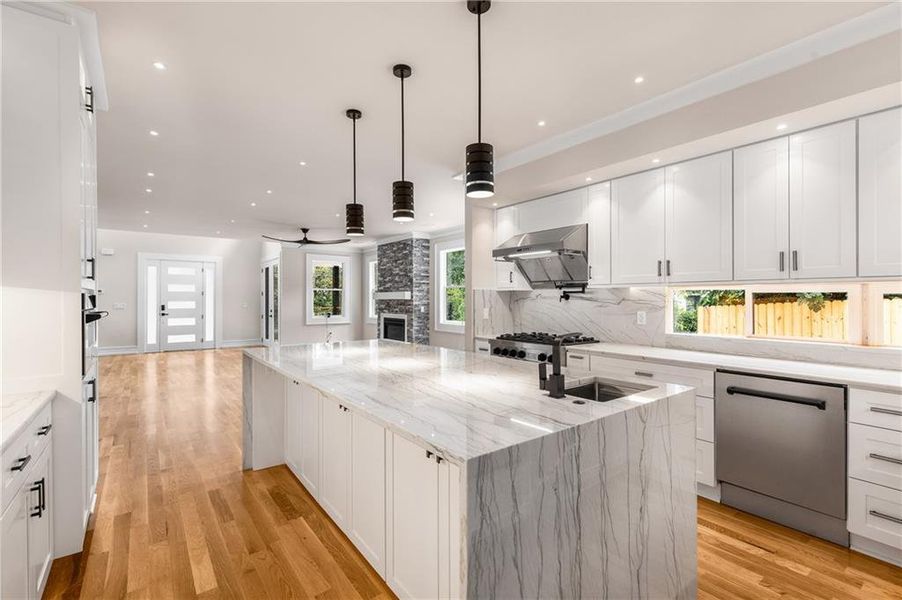Furnished interior view inside a new home in , Decatur (Image 31).
