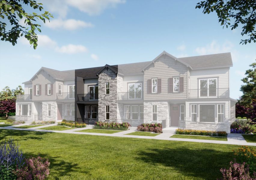 Representative exterior photo of a completed home built from the B - Interior by Trumark Homes in Erie Highlands, Erie, CO (Image 13).