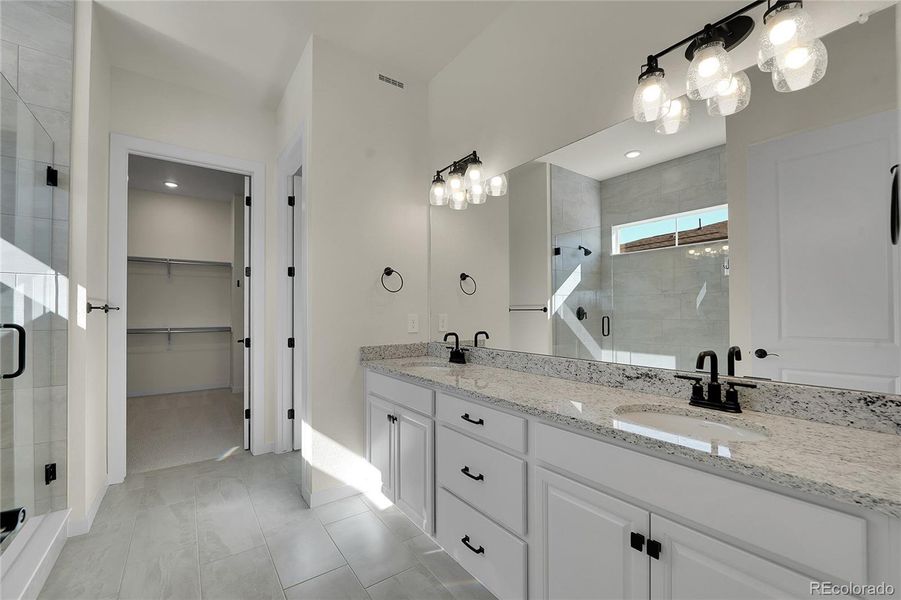 Furnished interior view inside a new home in Hilltop at Inspiration, Aurora (Image 7). Furnished interior view inside a new home in Hilltop at Inspiration, Aurora (Image 7).