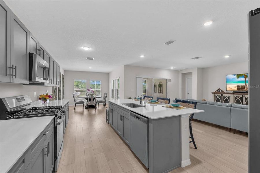 Furnished interior view inside a new home in New Home Communities Near Tampa, Ocala, and Orlando, Florida, Lithia (Image 15).