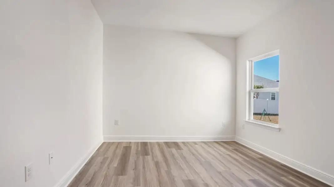 Representative unfurnished interior of a home built from the Oakley by D.R. Horton in Crest Bay Cottages, Miramar Beach (Image 29). Representative unfurnished interior of a home built from the Oakley by D.R. Horton in Crest Bay Cottages, Miramar Beach (Image 29).