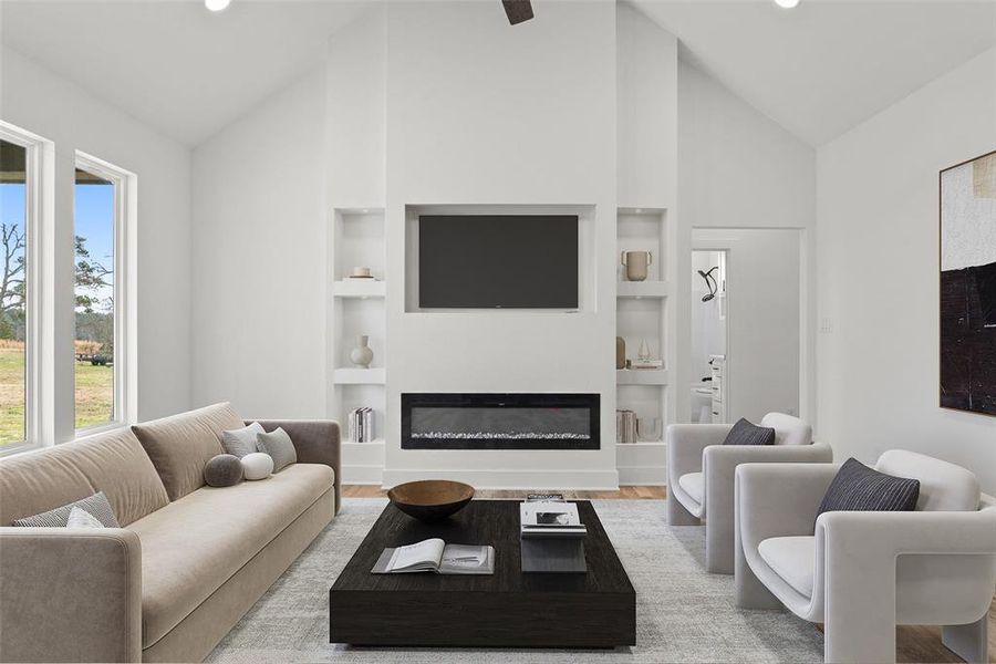 Furnished interior view inside a new home in , Murchison (Image 7). Furnished interior view inside a new home in , Murchison (Image 7).