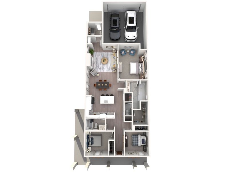 2D floor plan layout for the Easton by Meritage Homes in Benders Cove - Premier Series, Mount Juliet, TN (Image 4). 2D floor plan layout for the Easton by Meritage Homes in Benders Cove - Premier Series, Mount Juliet, TN (Image 4).