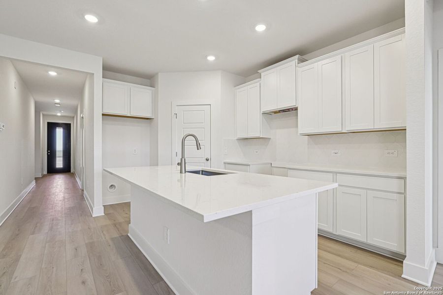 Furnished interior view inside a new home in Comanche Ridge, San Antonio (Image 9).