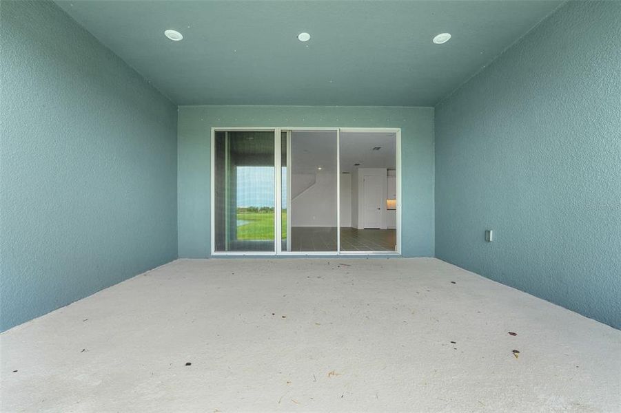 Exterior details and patio area of a home in Seaire, Parrish (Image 4). Exterior details and patio area of a home in Seaire, Parrish (Image 4).