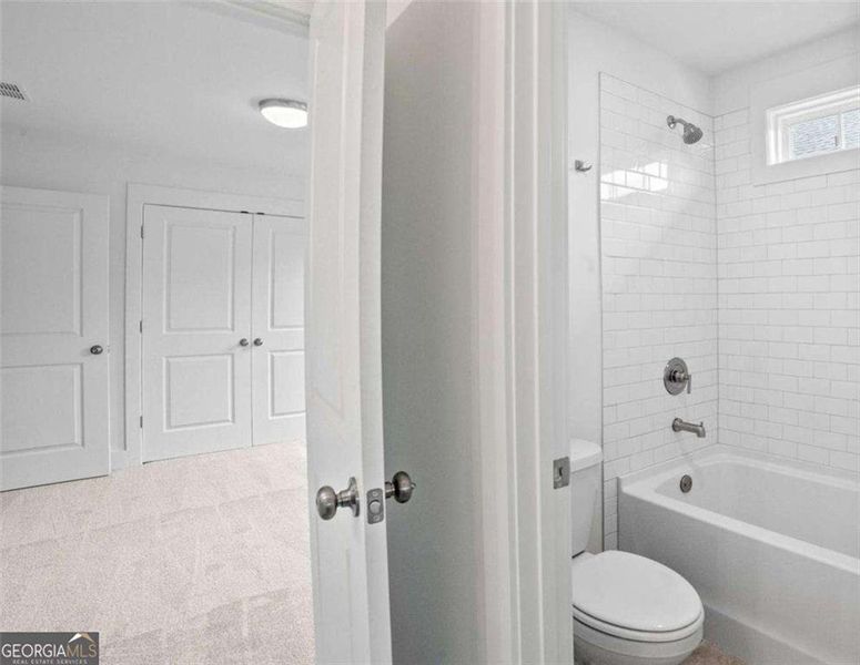 Furnished interior view inside a new home in The Villages at Whites Mill, Decatur (Image 3).