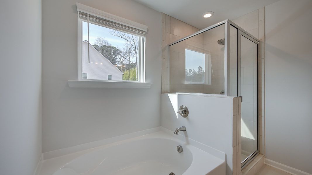 Furnished interior view inside a new home in Hamilton Lakes, Loganville (Image 31). Furnished interior view inside a new home in Hamilton Lakes, Loganville (Image 31).
