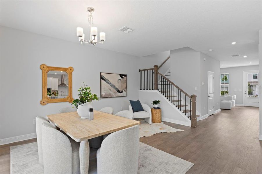 Furnished interior view inside a new home in , Tampa (Image 12).